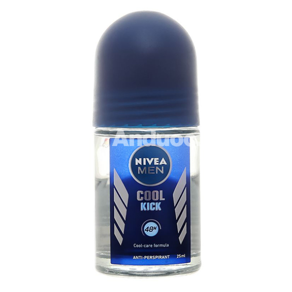 Lăn khử mùi Nivea Men Cool Kick chai 25ml