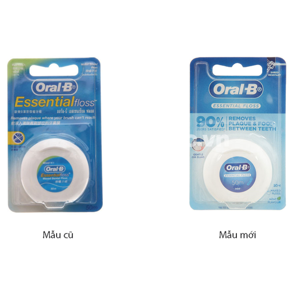 Chỉ nha khoa Oral-B Essential Floss cuộn 50m