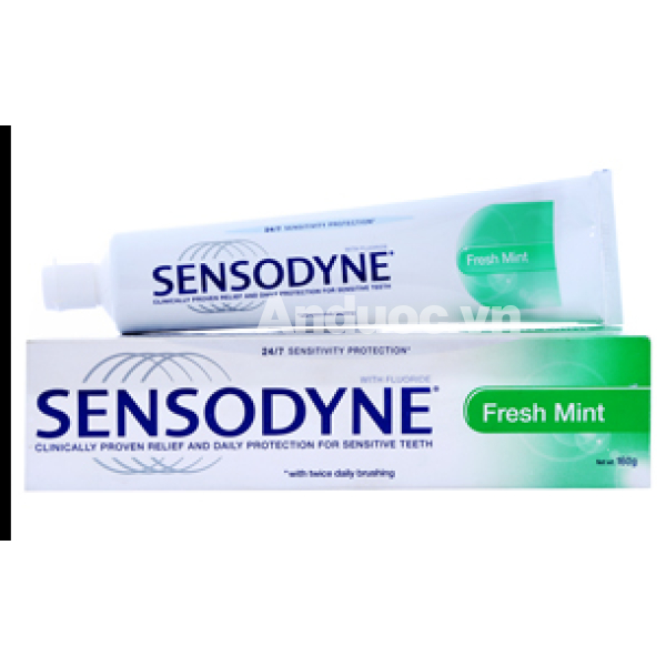Kem đánh răng Sensodyne Fresh Mint giảm ê buốt tuýp 160g