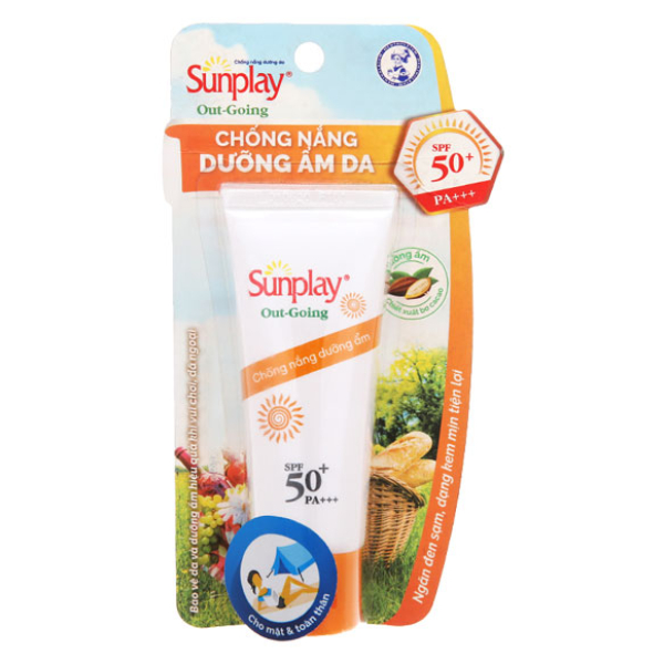Kem chống nắng Sunplay Out Going SPF 50+ PA+++ dưỡng ẩm chai 30g