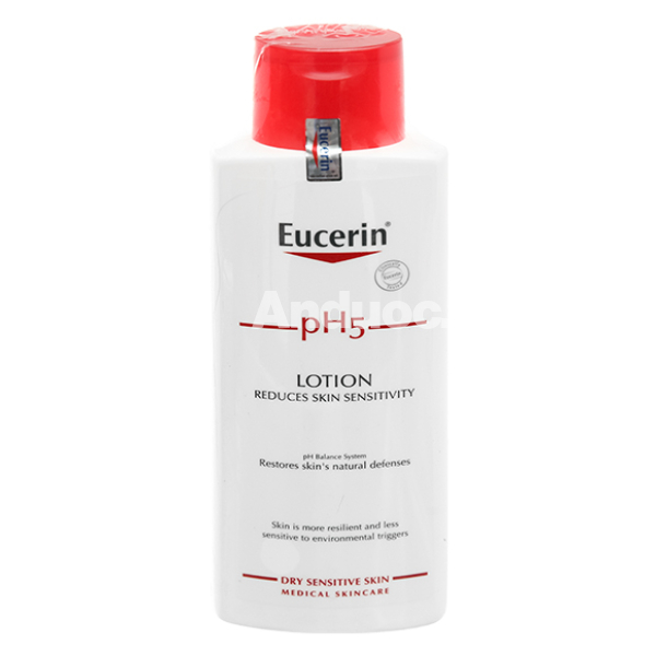 Lotion Eucerin pH5 Reduce Skin Sensitive cho da nhạy cảm chai 250ml