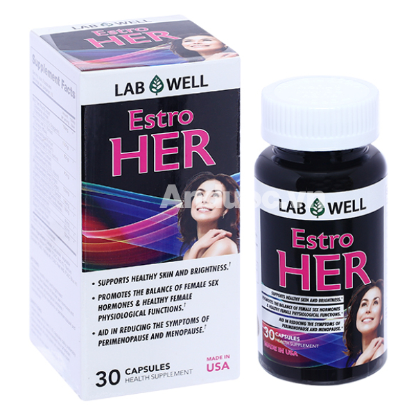 Estro Her tăng cường sinh lý nữ chai 30 viên