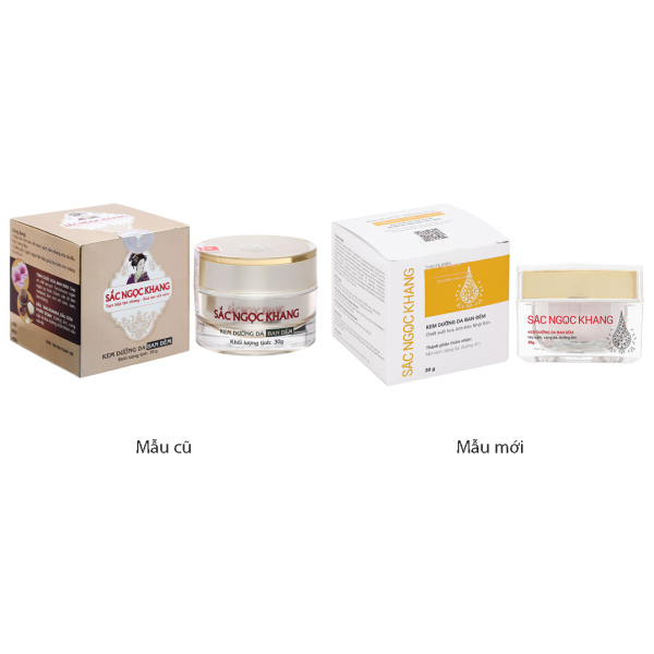 Kem dưỡng da ban đêm Sắc Ngọc Khang làm mờ thâm nám hũ 30g