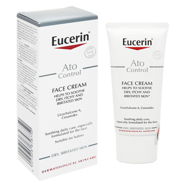 Kem dưỡng da mặt Eucerin Ato Control cấp ẩm tuýp 50ml