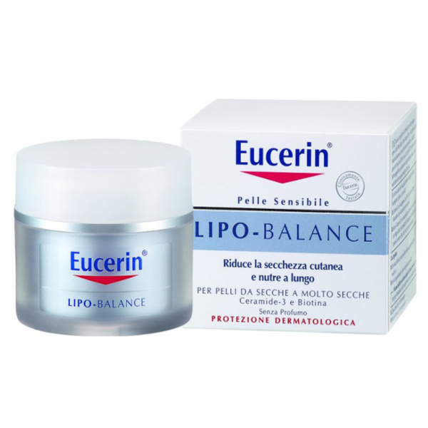 Kem Eucerin Lipo Balance cân bằng độ ẩm cho da hũ 50ml