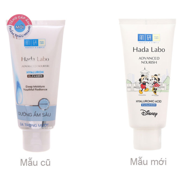 Kem rửa mặt Hada Labo Advanced Nourish dưỡng ẩm da tuýp 80g