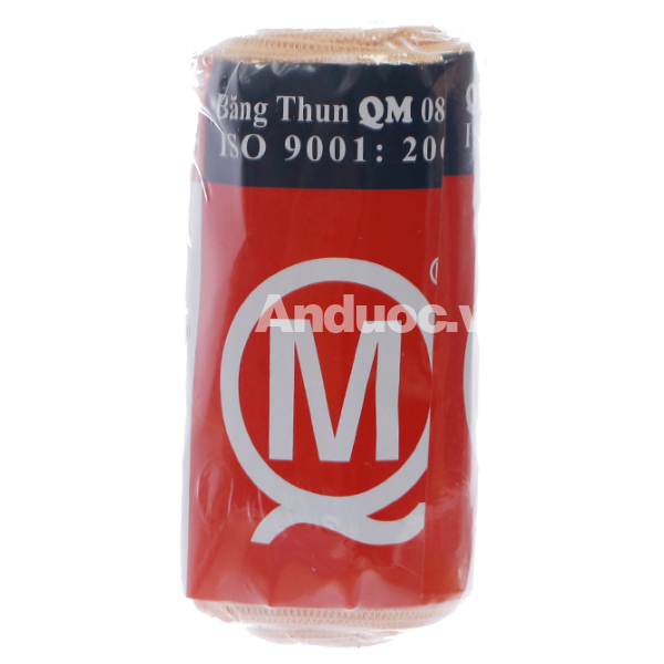 Băng thun y tế 2 móc QM (8cm x 5.5m)