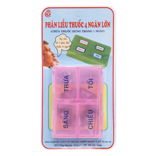 Dụng cụ phân liều thuốc 1 ngày MTS