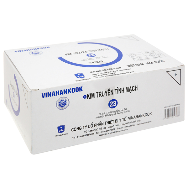 Kim truyền tĩnh mạch 23 Vinahankook hộp 50 cái