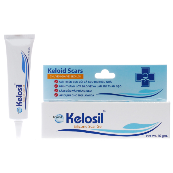 Gel Beyond Plus Kelosil Scar cải thiện sẹo lồi, sẹo đại tuýp 10g
