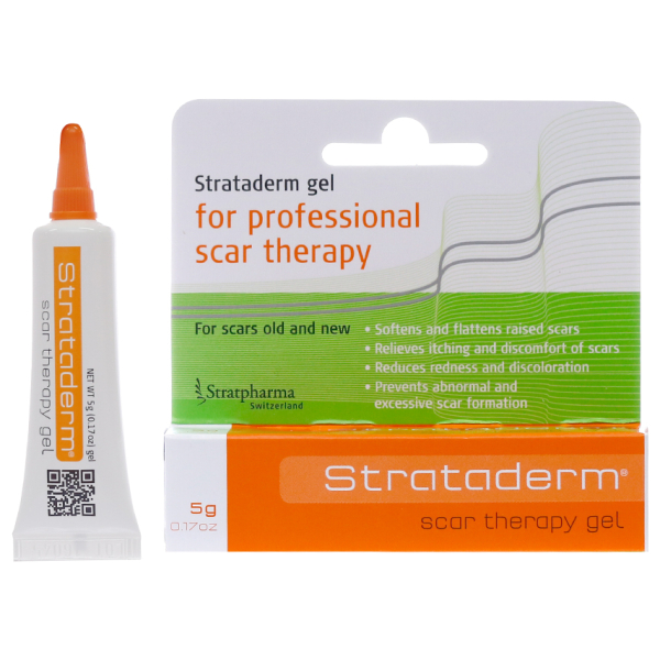 Gel Strataderm hỗ trợ giảm sẹo xấu tuýp 5g