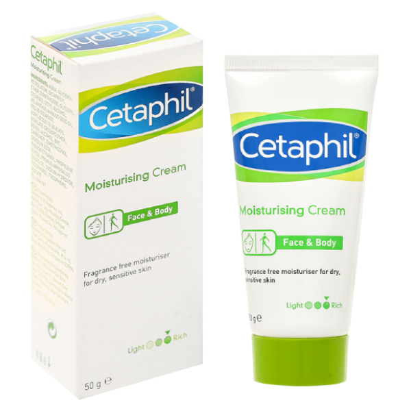 Kem dưỡng ẩm Cetaphil Moisturising làm mềm da tuýp 50g