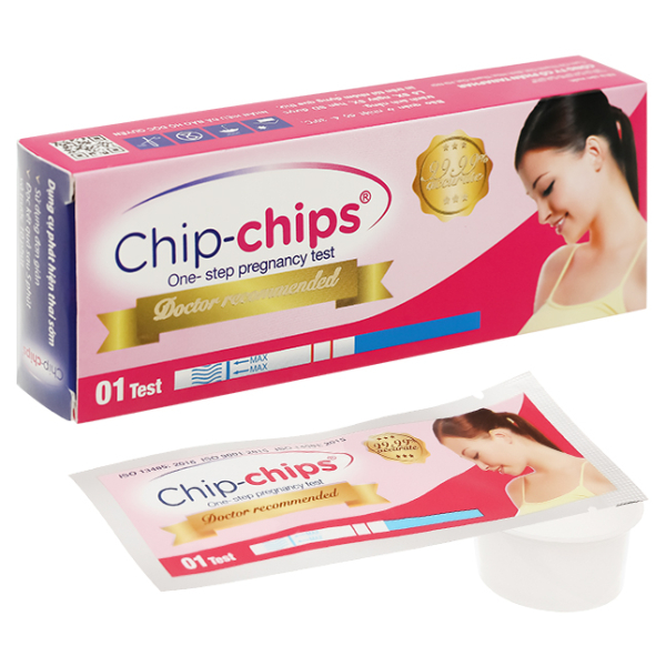 Que thử thai Chip-chips One-step Pregnancy Test