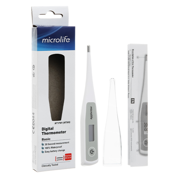 Nhiệt kế điện tử đo thân nhiệt Microlife MT 500