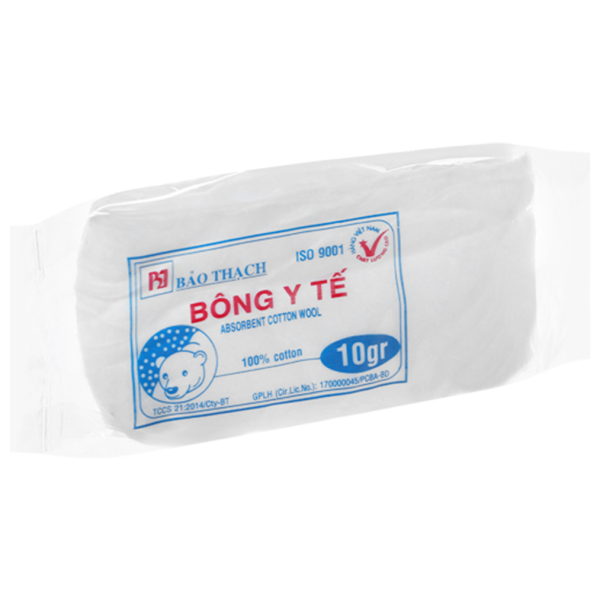 Bông gòn sợi dài Bảo Thạch gói 10g