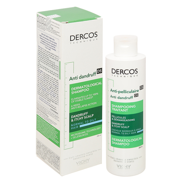 Dầu Gội Vichy Dercos hỗ trợ trị gàu chai 200ml