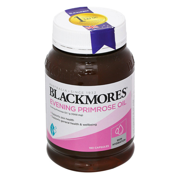 Tinh dầu hoa Anh Thảo Blackmores Evening Primrose Oil bổ sung GLA và omega 6 lọ 190 viên