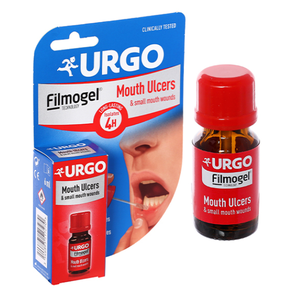 Dung dịch Urgo Mouth Ulcers hỗ trợ giảm nhiệt miệng chai 6ml