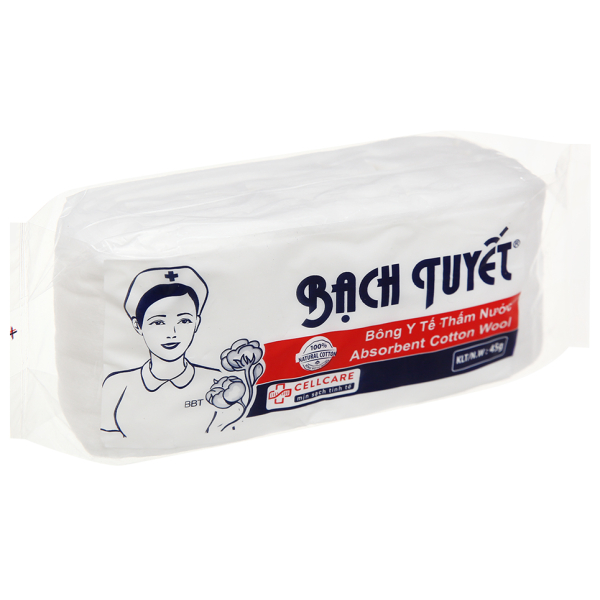 Bông gòn Bạch Tuyết gói 45g