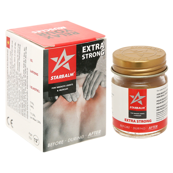 Cao xoa Starbalm đỏ lọ 25g