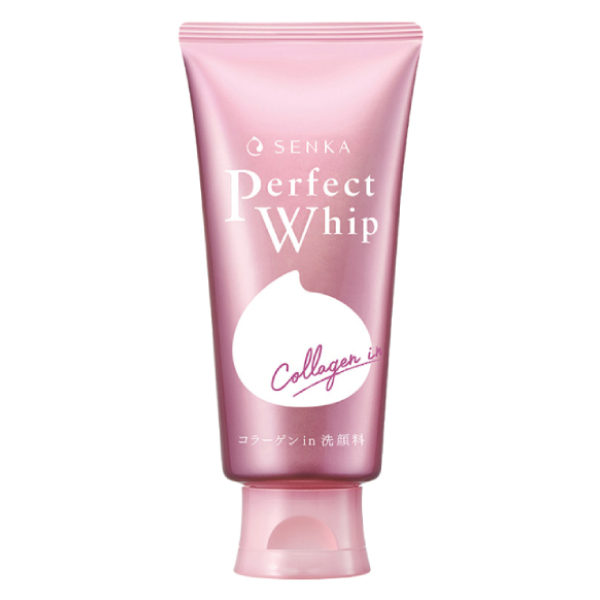 Sữa rửa mặt Senka Perfect Whip Collagen In ngừa lão hóa tuýp 120g