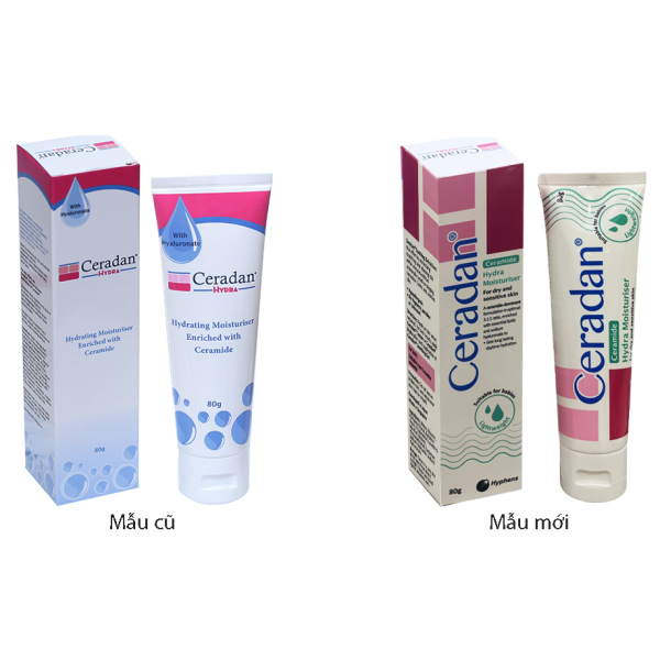 Kem Ceradan Hydra duy trì độ ẩm tự nhiên cho da tuýp 80g