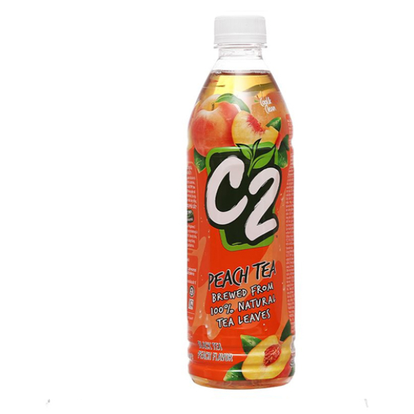 Hồng trà đào C2 chai 455ml