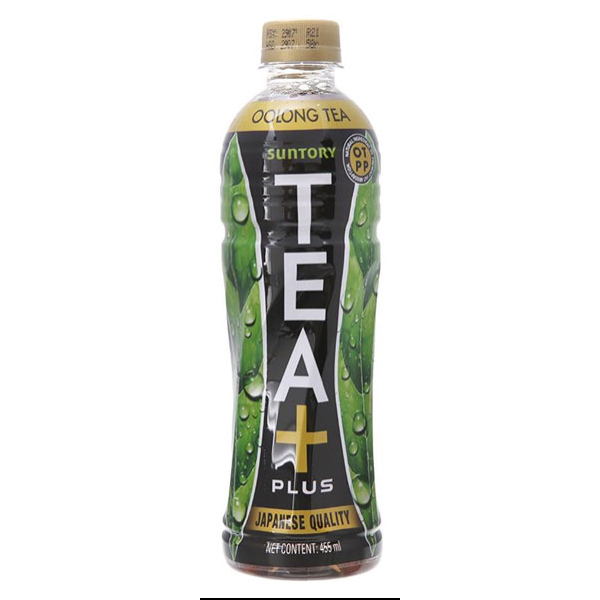 Trà ô long Tea Plus chai 455ml