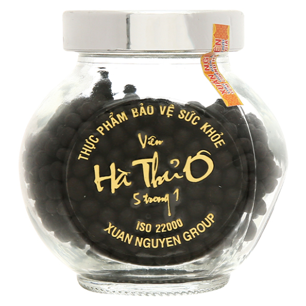 Viên Hà Thủ Ô 5 trong 1 bổ thận, làm đen râu tóc lọ 120g
