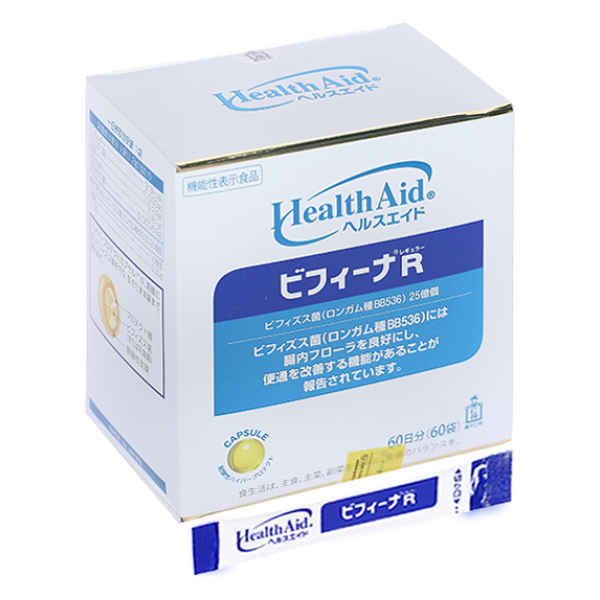 Men vi sinh Bifina R 2.5 tỷ bổ sung lợi khuẩn hộp 60 gói x 1.2g