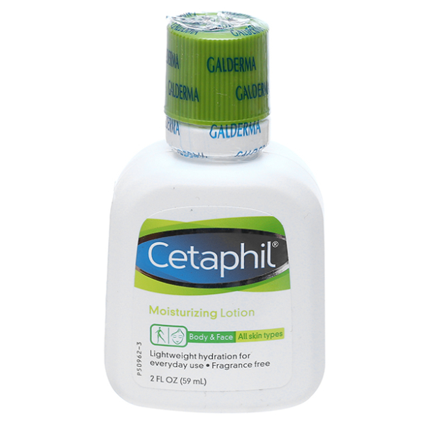 Sữa dưỡng ẩm Cetaphil Moisturizing cấp ẩm, da mịn màng chai 59ml