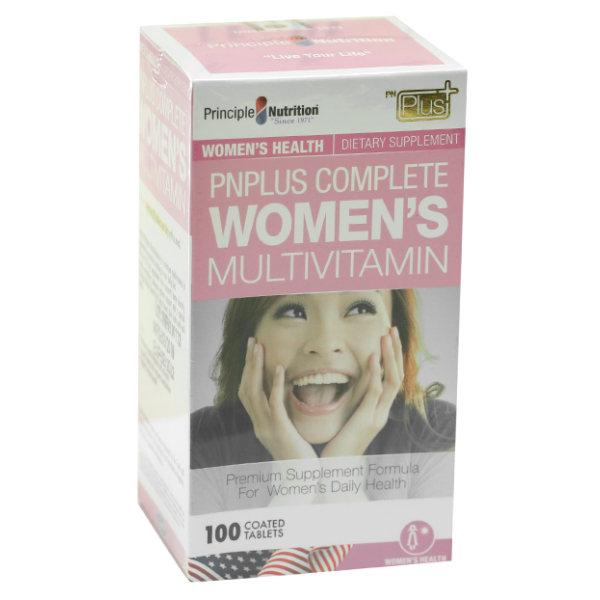 PnPlus Complete WoMen's Multivitamin bổ sung vitamin cho nữ chai 100 viên