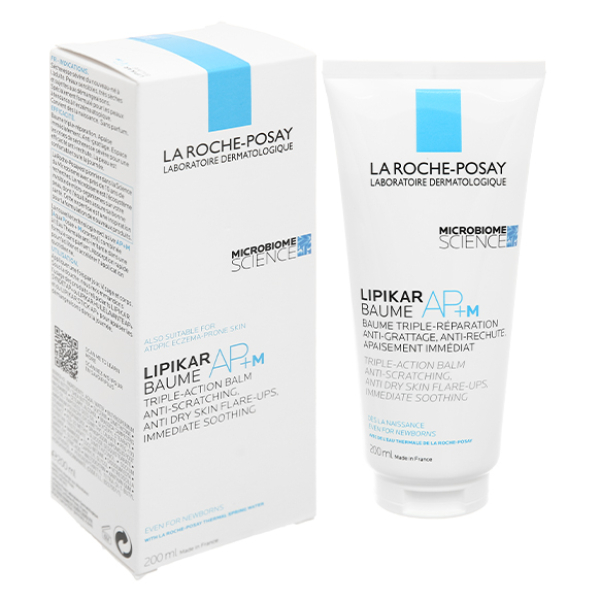 Kem La Roche-Posay Lipikar Baume AP+M làm dịu, cấp ẩm tuýp 200ml