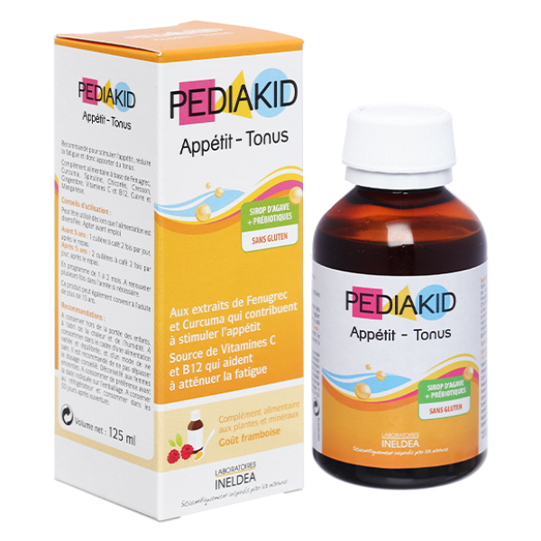 Siro Pediakid Appetit Tonus kích thích ăn ngon chai 125ml