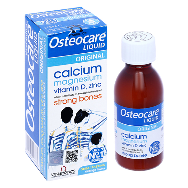 Siro Osteocare Liquid Original giúp xương chắc khỏe chai 200ml