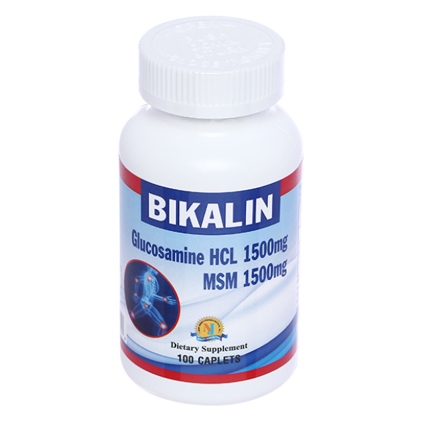 Bikalin tăng tiết dịch, bảo vệ màng sụn khớp chai 100 viên