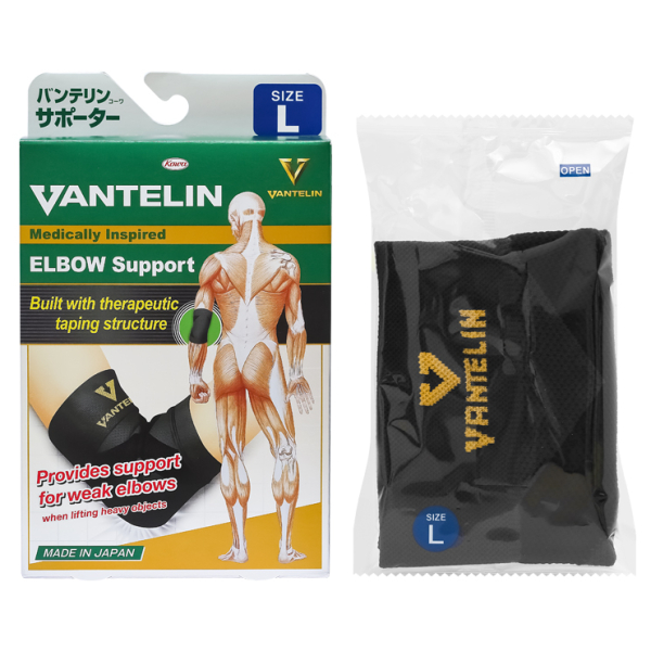 Đai bảo vệ khuỷu tay Vantelin Elbow Support size L