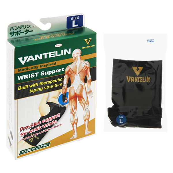 Đai bảo vệ cổ tay Vantelin Wrist Support size L