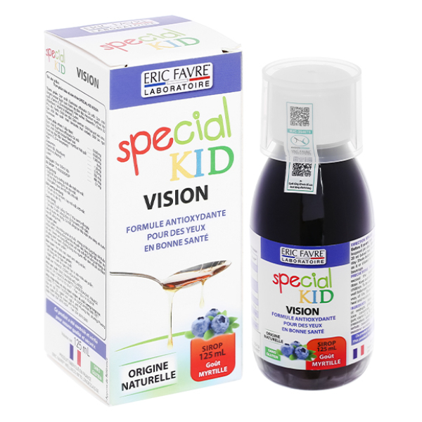 Siro Special Kid Vision hỗ trợ tăng cường thị lực chai 125ml