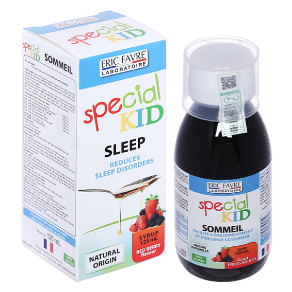 Siro Special Kid Sommeil giúp an thần, ngủ ngon cho bé chai 125ml