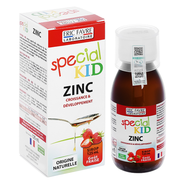 Siro Special Kid Zinc bổ sung kẽm, hỗ trợ tăng đề kháng chai 125ml