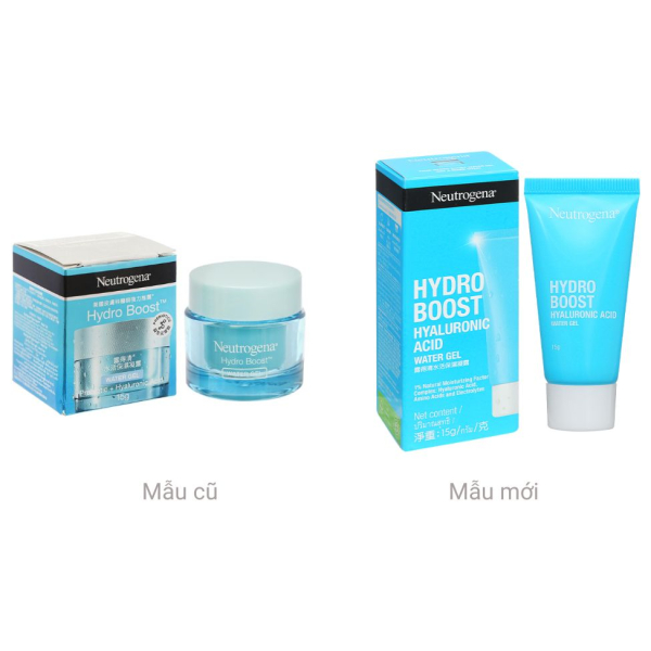 Gel dưỡng ẩm Neutrogena Hydro Boost Water Gel cấp và giữ ẩm cho da hũ 15g
