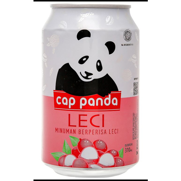 Nước trái vải Cap Panda Leci lon 310ml