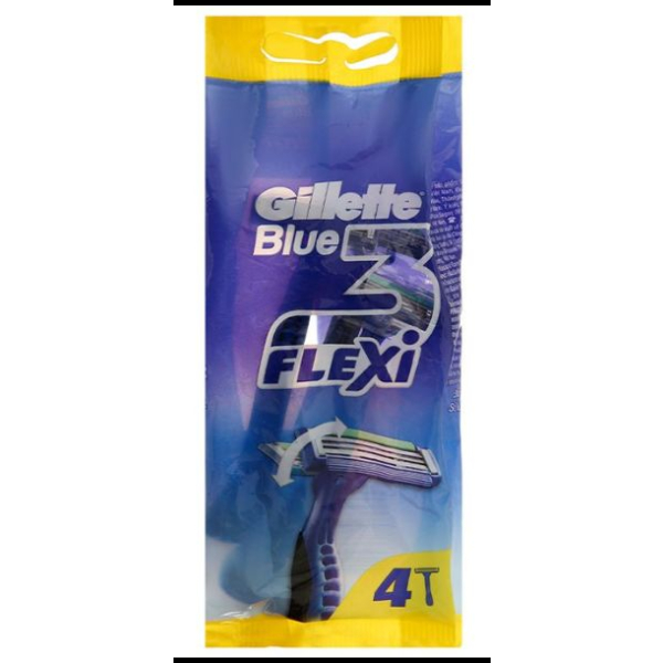 Dao cạo Gillette Blue III Simple 3 lưỡi gói 4 cây