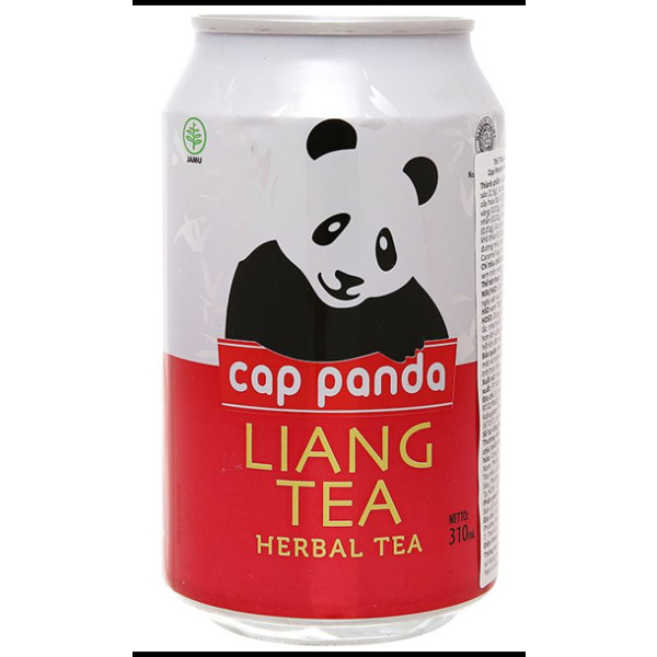 Trà thảo mộc Cap Panda Liang Teh lon 310ml