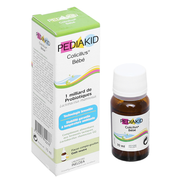 Men vi sinh Pediakid Colicillus Bébé bổ sung lợi khuẩn lọ 10ml