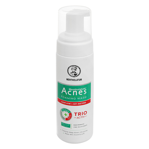 Dung dịch tạo bọt Acnes Trio Activ ngăn ngừa mụn chai 150ml