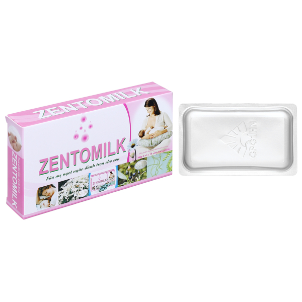 Zentomilk hỗ trợ tăng tiết sữa hộp 30 viên