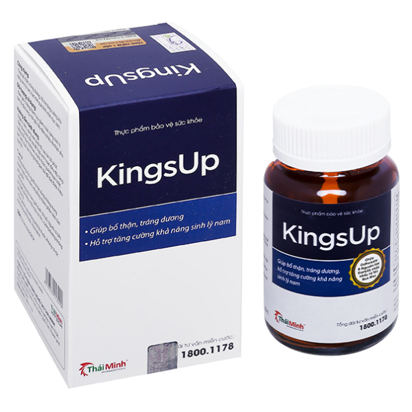KingsUp tăng cường sinh lý nam hộp 30 viên
