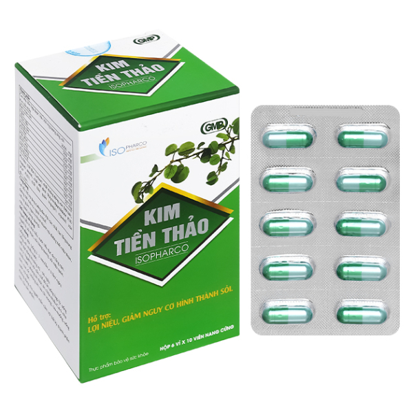 IsoPharco Kim Tiền Thảo giảm nguy cơ hình thành sỏi thận hộp 60 viên